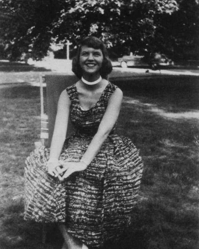 A photo of Sylvia Plath
