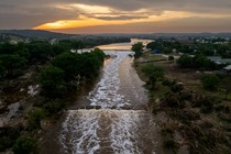 Photo of the flood in Texas