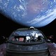 Tesla Roadster in space