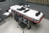 The execution room at the Oregon State Penitentiary