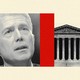 Collage showing Justice Neil Gorsuch and the Supreme Court