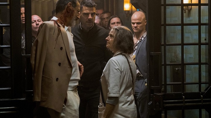 A still from 'Hotel Artemis'