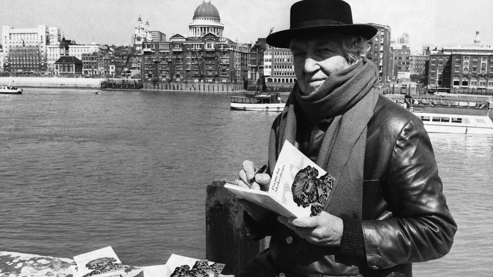 Robert Graves in London in 1972