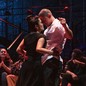 Salma Hayek Pinault and Channing Tatum dance a sultry duet in front of a small audience in "Magic Mike's Last Dance"