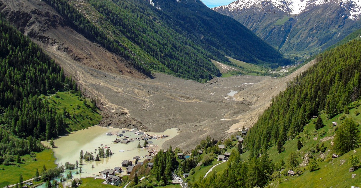 A Swiss Village, Destroyed by a Landslide
