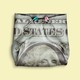 a dollar bill pinned up like a diaper