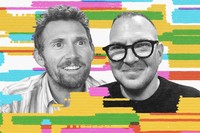 Image of Charlie Warzel side-by-side with Cory Doctorow