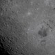 Image of the moon from Artemis II, showing the Oreientale basin and the crater that may be named Carroll
