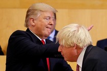 Donald Trump and Boris Johnson