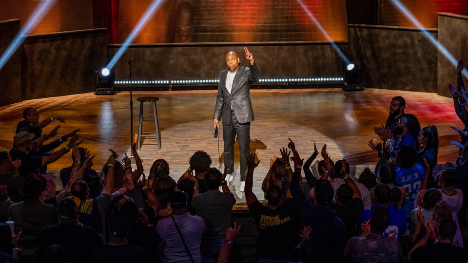 Dave Chappelle in his Netflix special "The Closer."