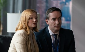 Siobhan Roy and Tom Wambsgans in "Succession"