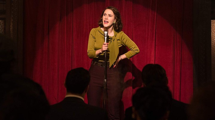 Midge (Rachel Brosnahan) in 'The Marvelous Mrs. Maisel'
