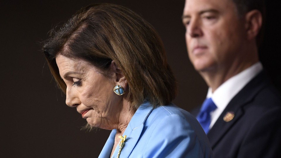Speaker Nancy Pelosi and House Intelligence Chairman Adam Schiff are leading the congressional impeachment fight.