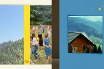 Collage of photos from Strokatienoty, a summer camp in Ukraine