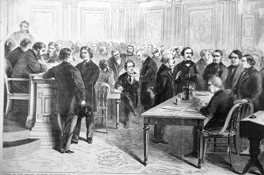 The Senate trial of Andrew Johnson