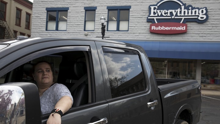 The exterior of the Everything Rubbermaid store in Wooster, Ohio