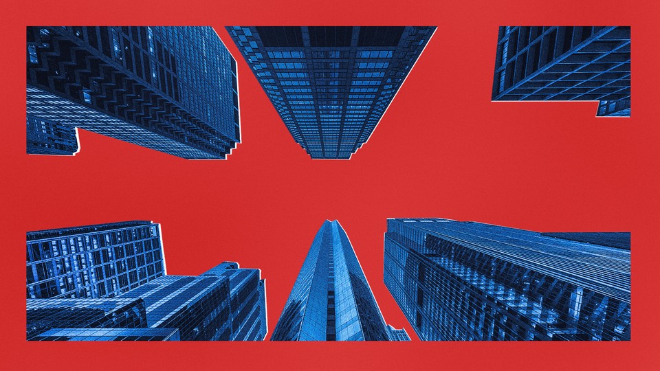 An illustration showing a city skyline.