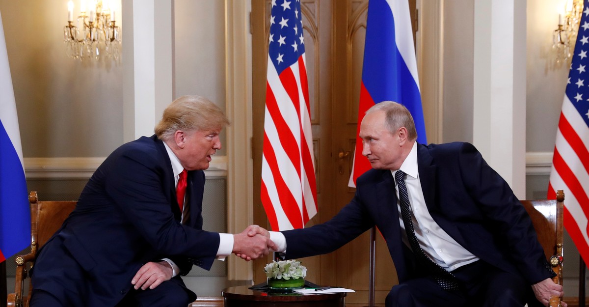 Trump's 'Good Cop' Routine With Putin - The Atlantic