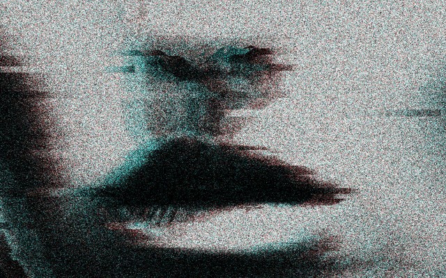 Optical illusion in which close up of a mouth could also be the face of a woman.