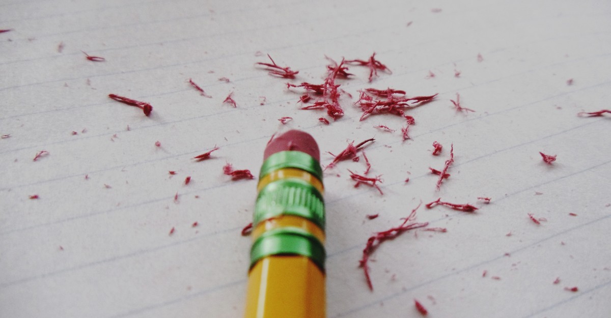 Why Do Erasers Suck at Erasing? - The Atlantic