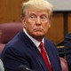 Former President Donald Trump in court