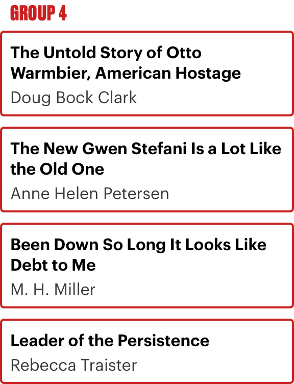 Wanted The One Story Everyone Should Read The Atlantic