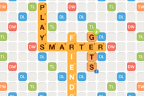 The current Words With Friends interface