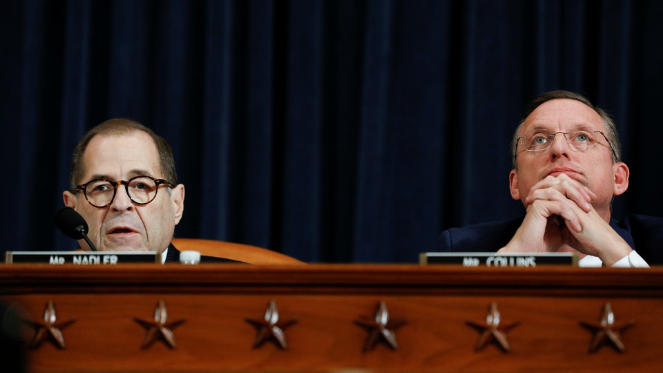 The House Judiciary Committee holds a hearing on the Trump impeachment inquiry on Capitol Hill in Washington, D.C.