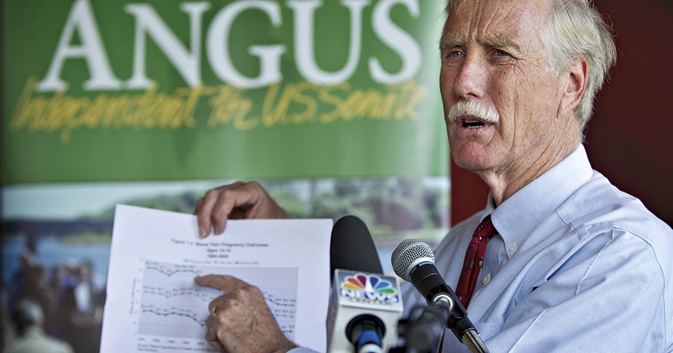Angus King Mulls a Facial Hair Caucus - The Atlantic