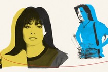 Collage of images of Shannen Doherty as Brenda Walsh on 'Beverly Hills, 90210'