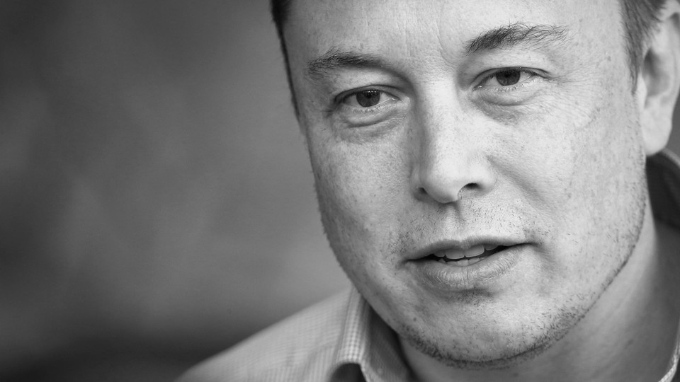 A portrait of Elon Musk
