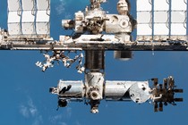 The International Space Station’s U.S. segment and portions of the Russian segment, captured from the perspective of SpaceX's Crew Dragon Endeavour capsule