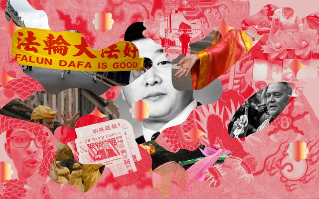 Falun Gong and Epoch Times imagery
