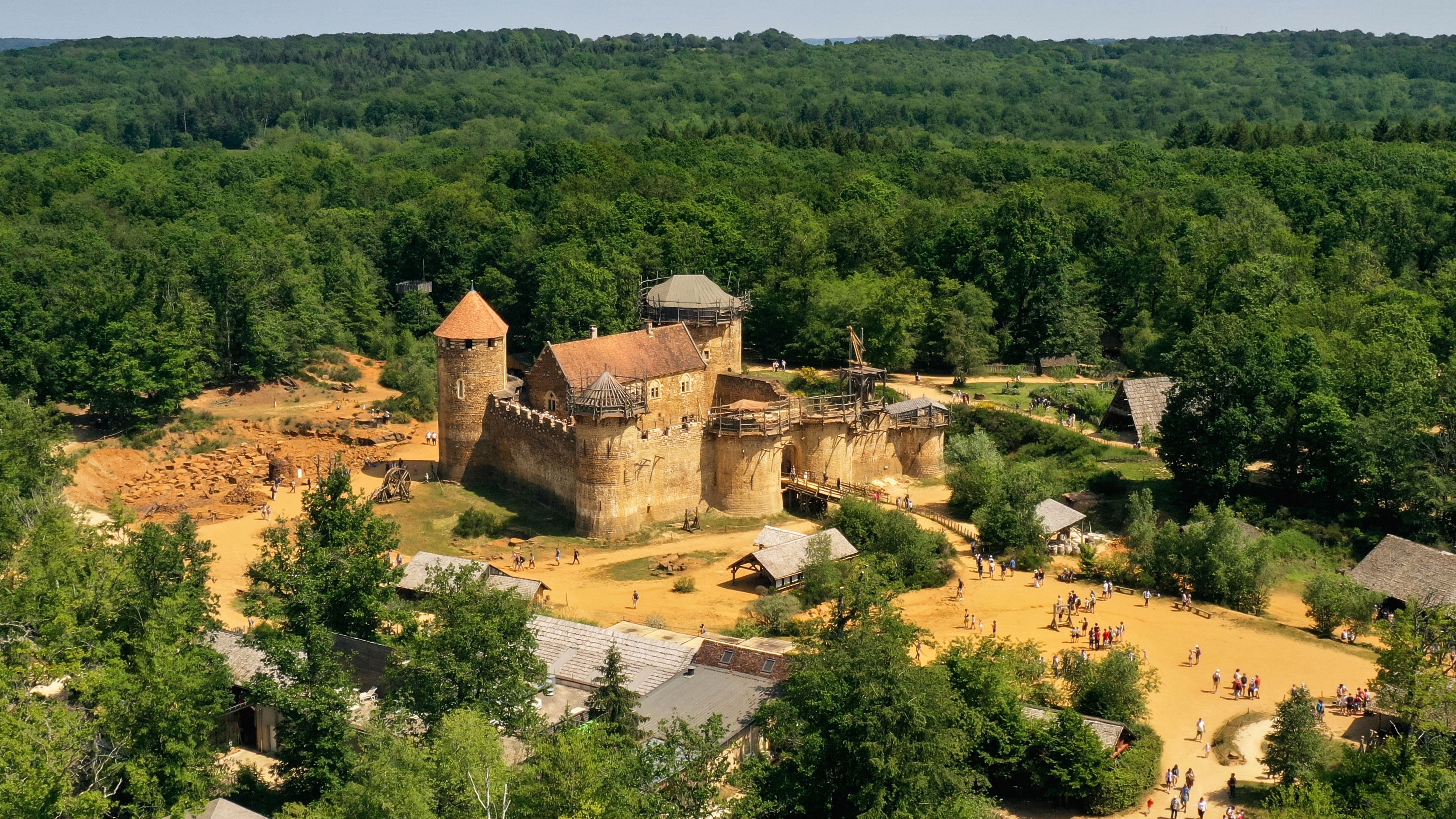 News Feed 174 Photos: Building a Medieval Castle in the 21st Century
