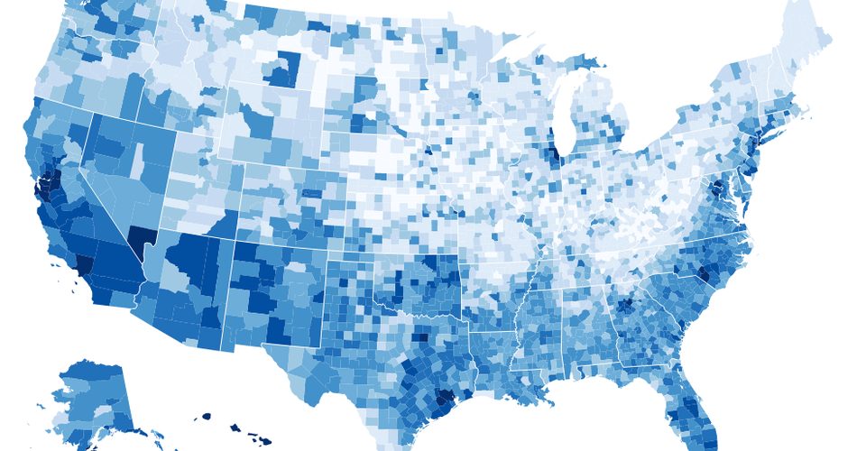 The 5 U.S. Counties Where Racial Diversity Is Highest—and Lowest The Atlantic