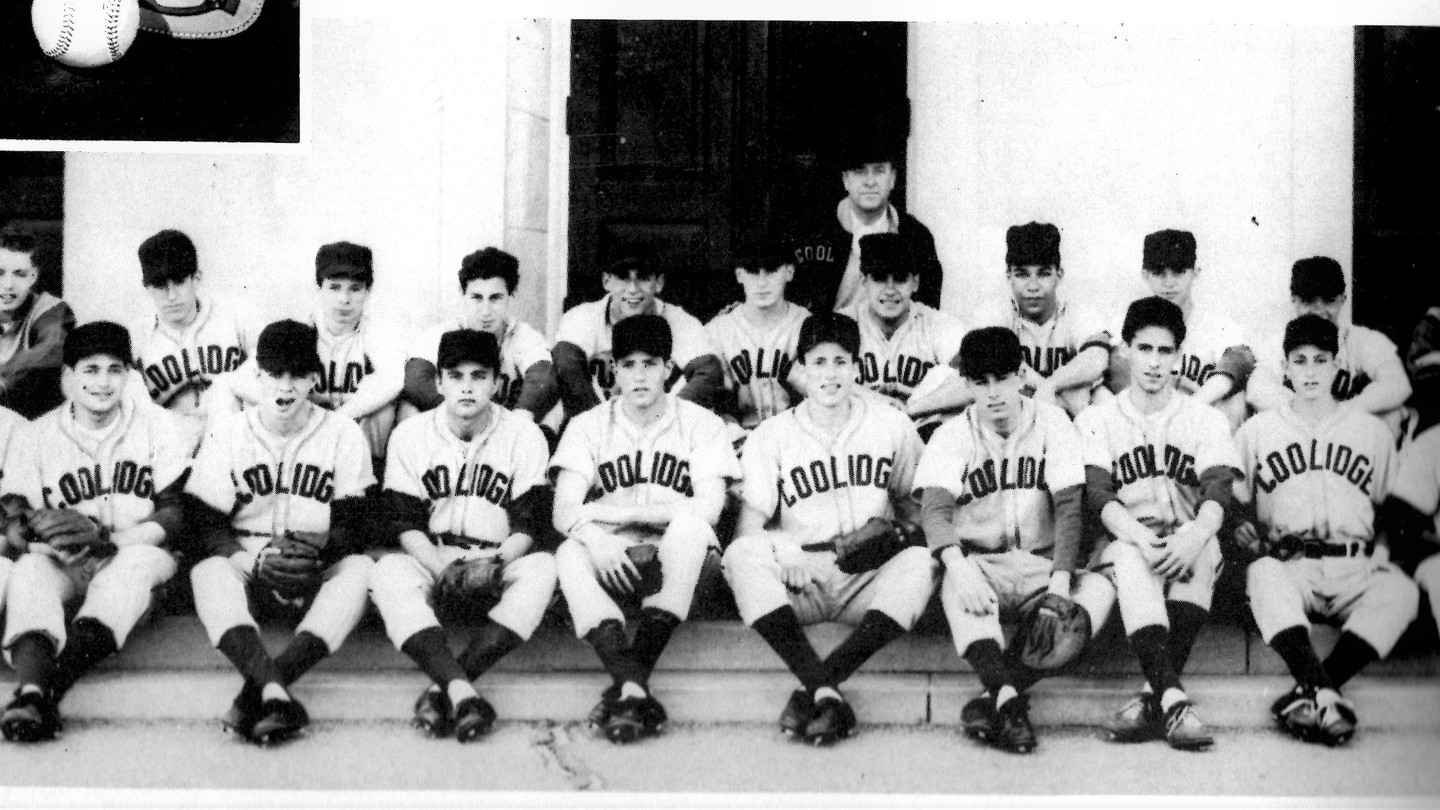 Price, pictured in the top row, fourth from the right, on the baseball team at Coolidge in his senior year