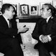 Presidential advisor Henry A. Kissinger chatted with President Agha Mohammed Yahya Khan in Rawalpindi, Pakistan, after his arrival, July 8, 1971.