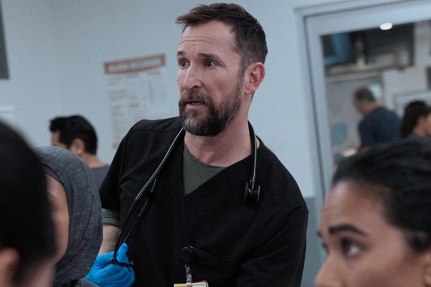 Dr. Robby (played by Noah Wyle) on “The Pitt”