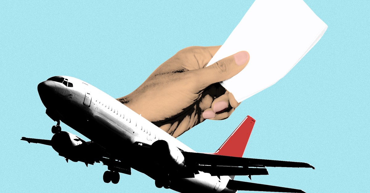 How to Decline a Cocktail Napkin on an Airplane The Atlantic