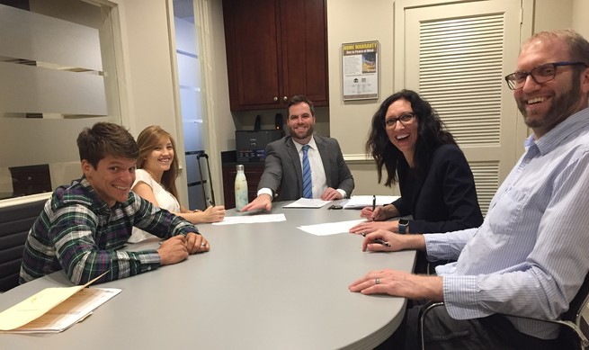 TJ Fleming, Bethany Fleming, Deborah Tepley, and Luke Jackson.