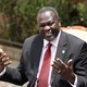 South Sudanese rebel leader Riek Machar
