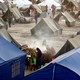 A photo of an encampment of tents for people displaced by Pakistan's floods