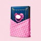 A book wrapped in a baby blanket, with a pacifier