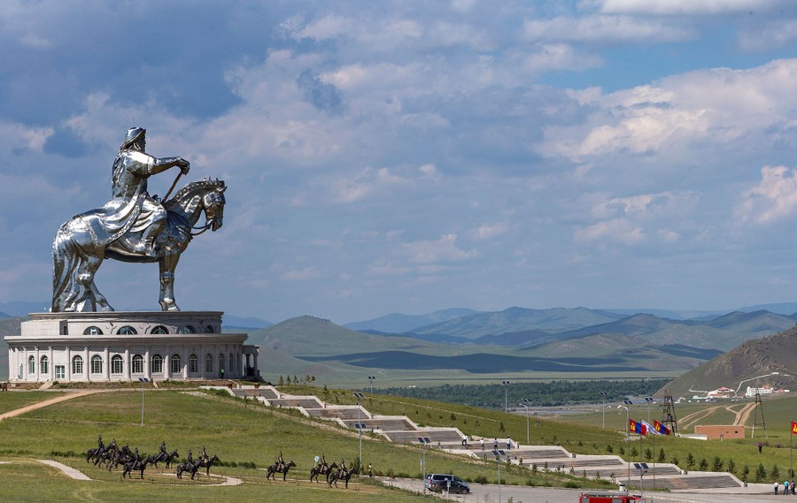 La statue de Gengis Khan