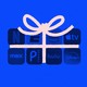 An illustration of streaming apps with a bow around it