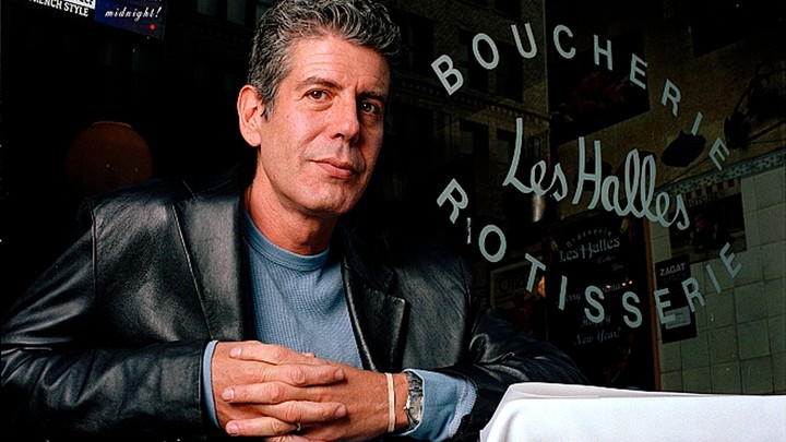 Anthony Bourdain in 2001
