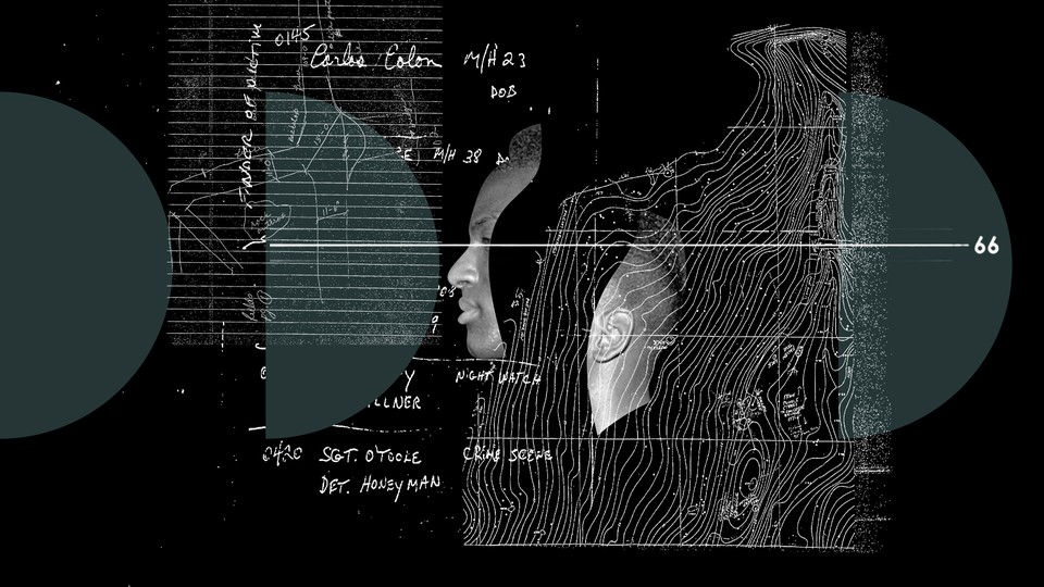 An illustration of forensic evidence.