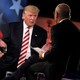 Donald Trump and Matt Lauer at Wednesday's Commander in Chief Forum