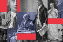 A collection of portraits of the Founders