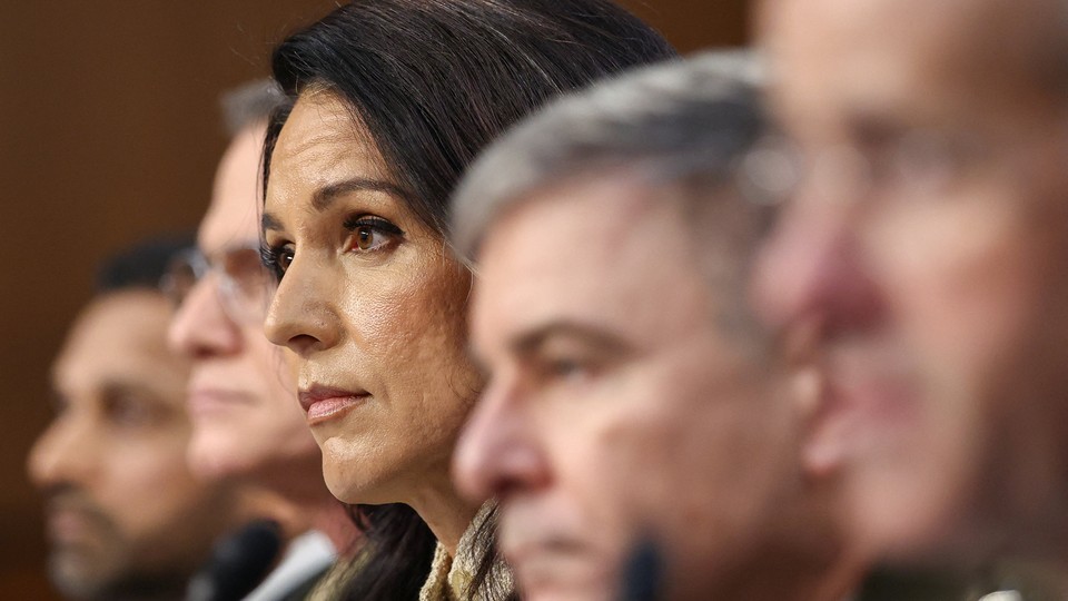 Tulsi Gabbard at a hearing on March 18